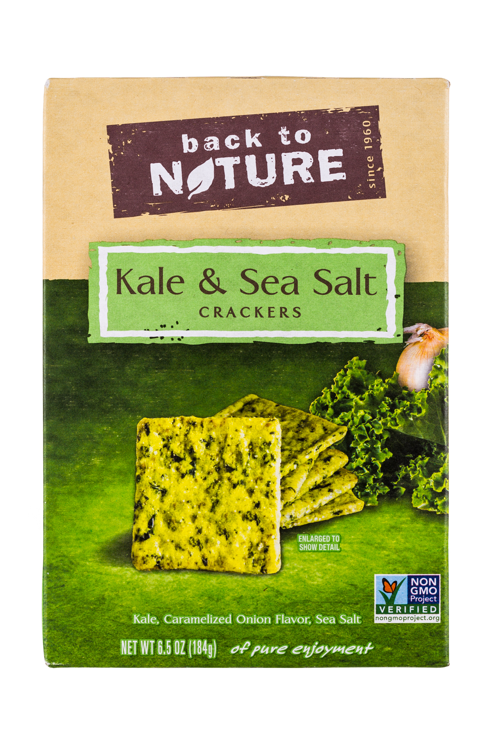 Kale & Sea Salt Crackers