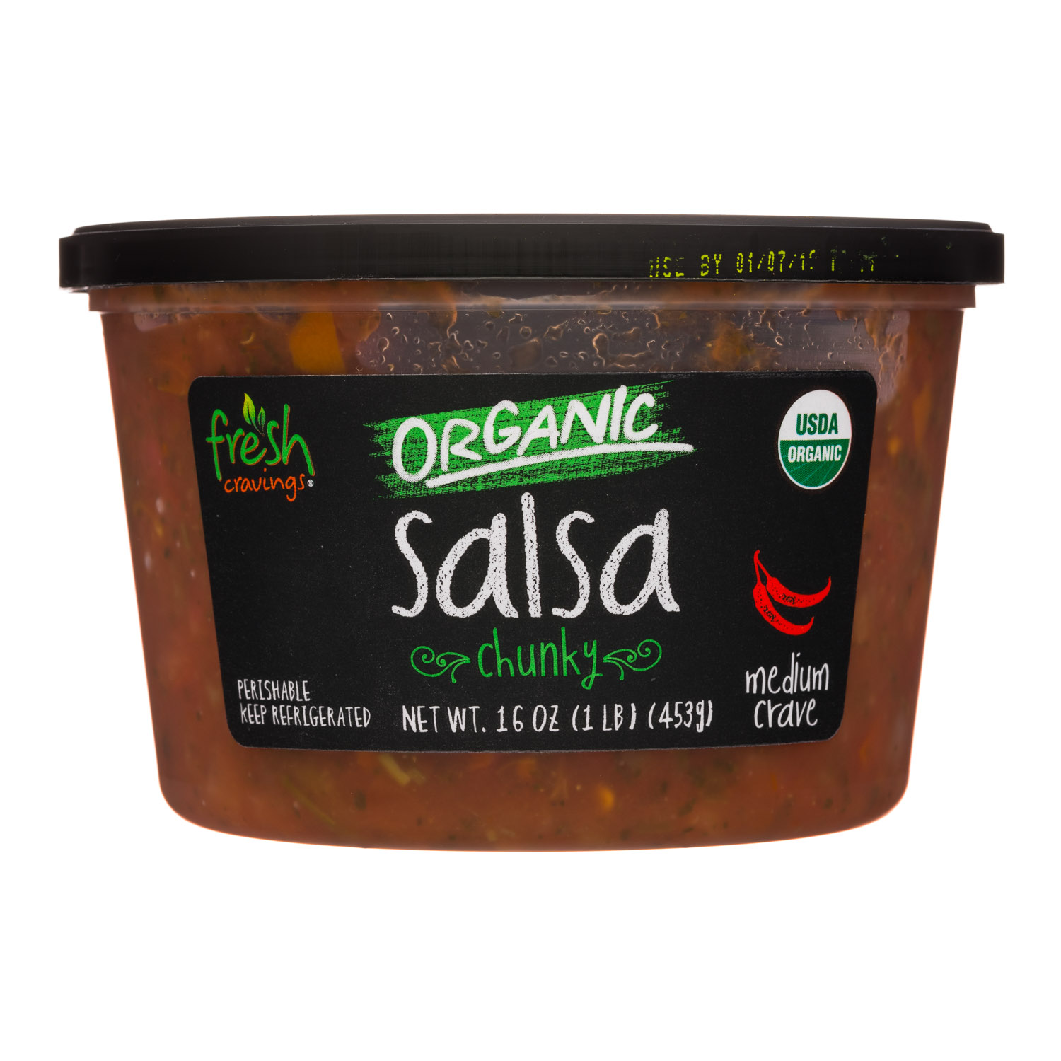 Chunky Organic Salsa - Medium Crave
