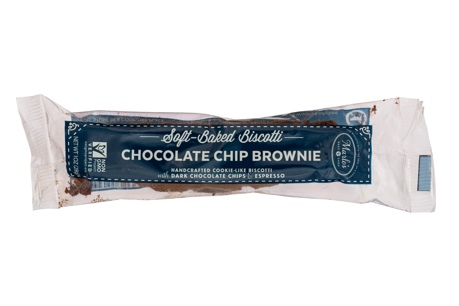 Chocolate Chip Brownie Biscotti