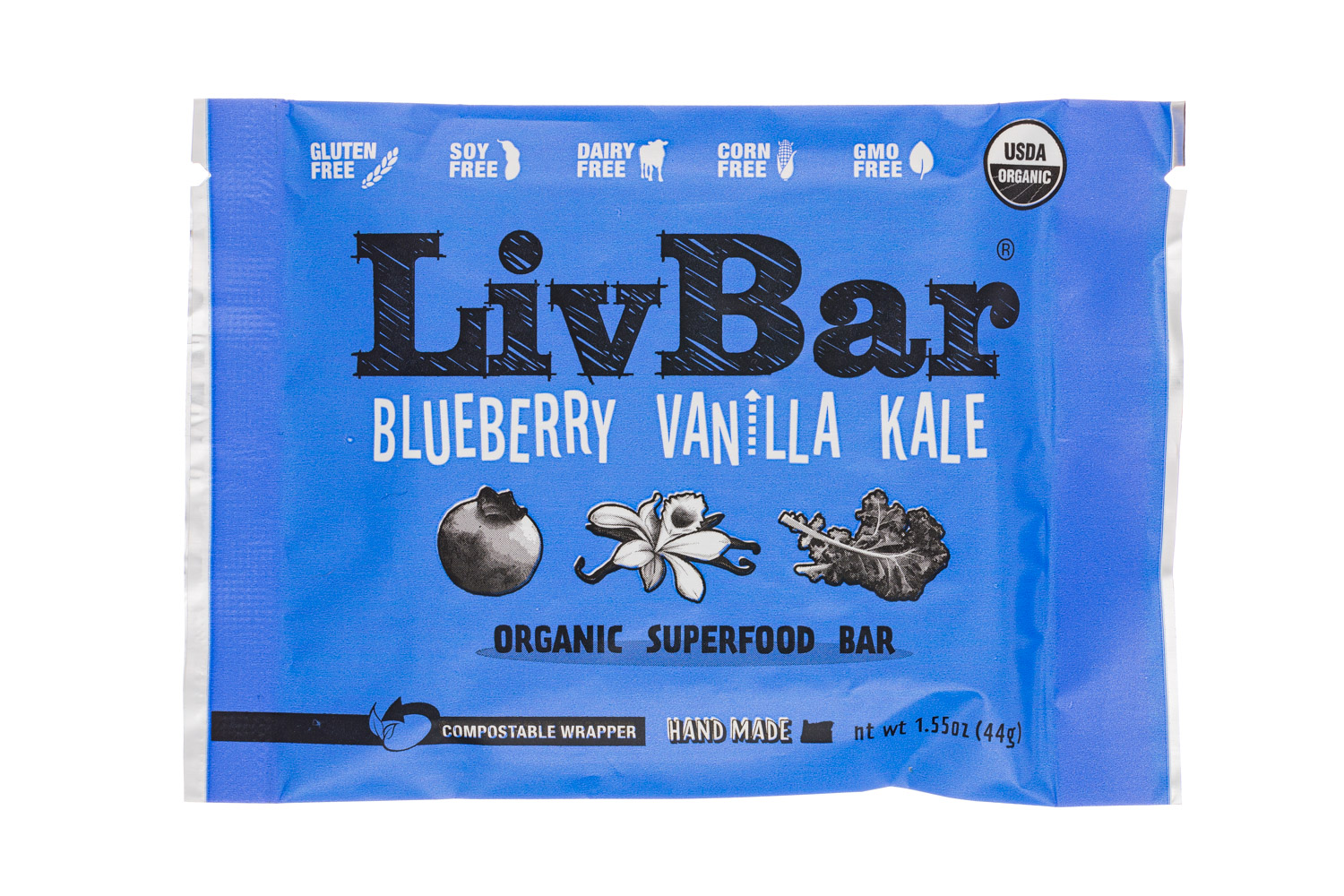 Blueberry Vanilla Kale