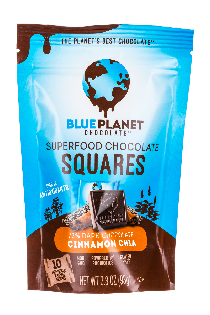 Blue planet chocolate
