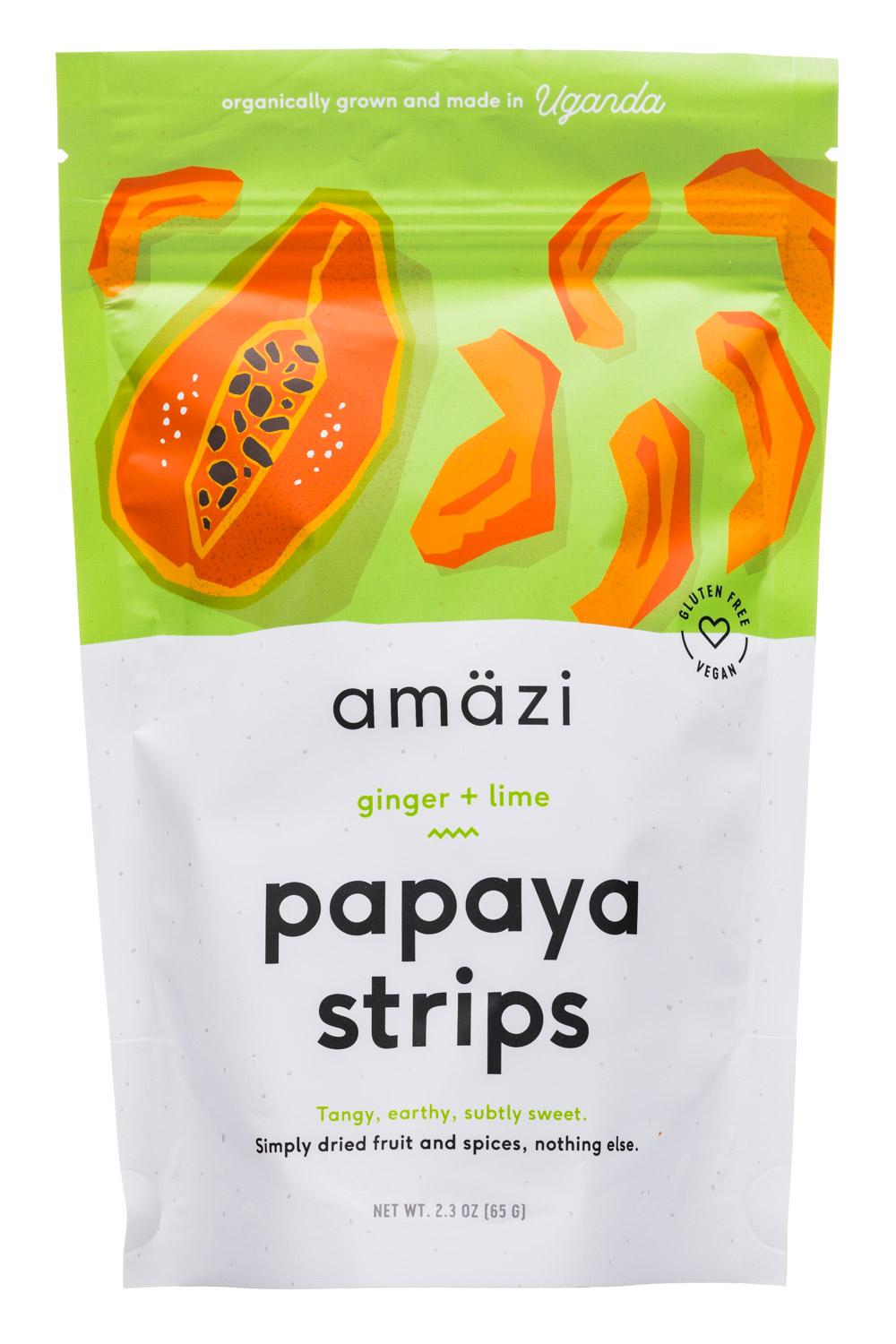Ginger Lime Papaya Strips