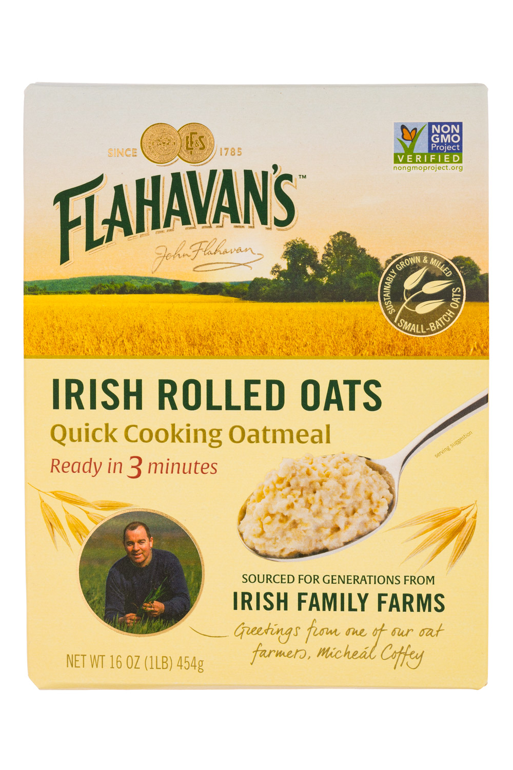 Irish Rolled Oats (16oz box)
