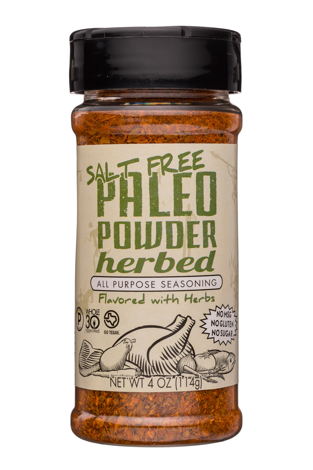 Salt Free Herbed Paleo Powder