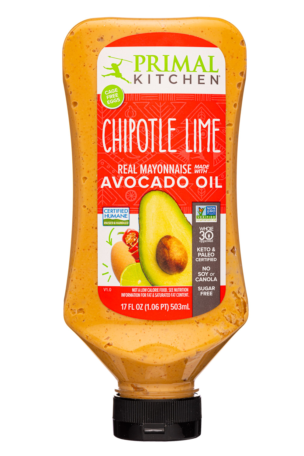 Primal Kitchen Mayo made with Avocado Oil Variety Pack, Original & Chipotle  Lime, Whole30 Approved, Certified Paleo, and Keto Certified, 12 Ounces,  Pack of 2 Original & Chipotle Lime 12 Fl Oz (Pack of 2)