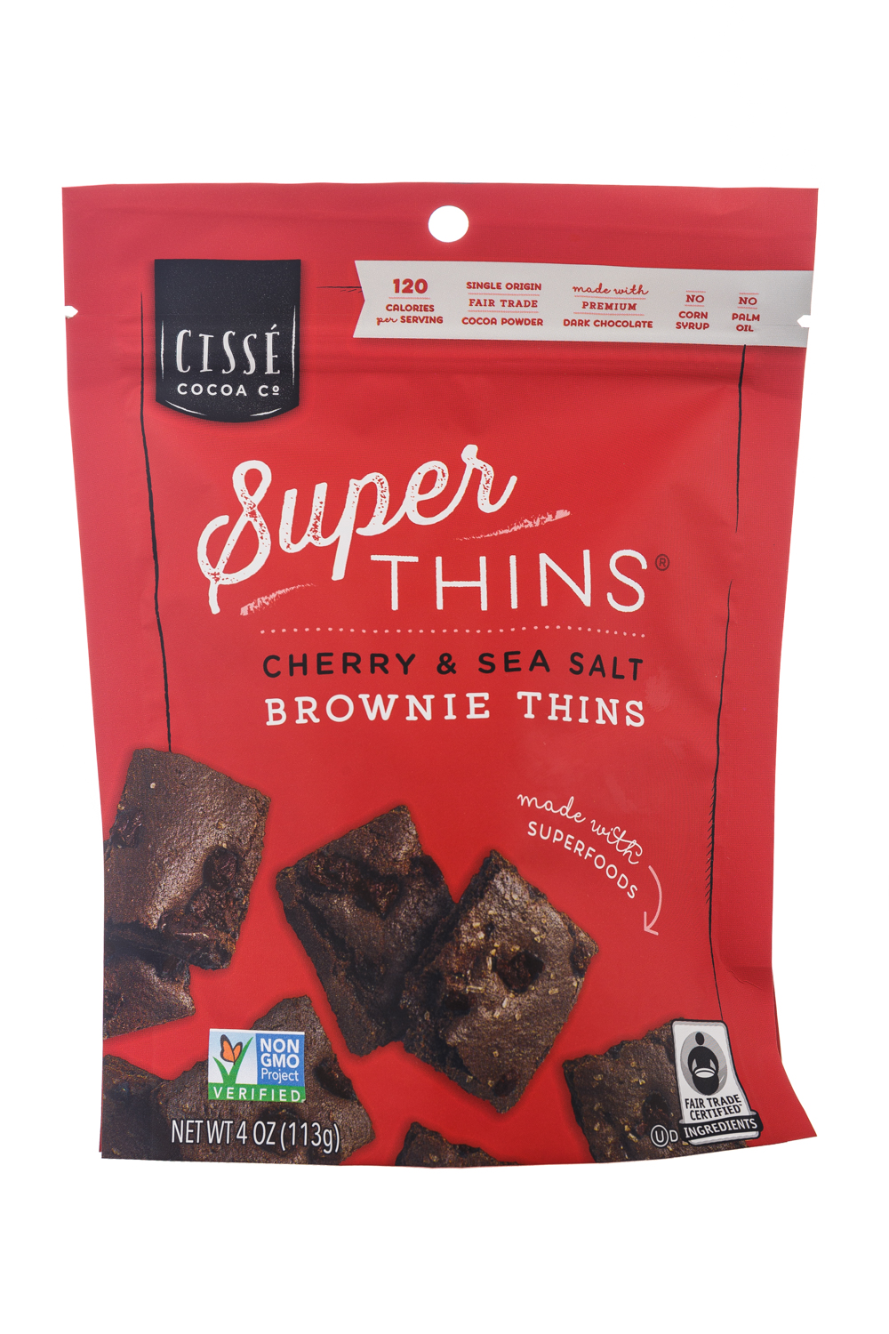 Super Thins - Cherry & Sea Salt Brownie Thins