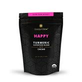 HAPPY Turmeric Superfood Blend with Cacao (4oz pouch, 25 servings)