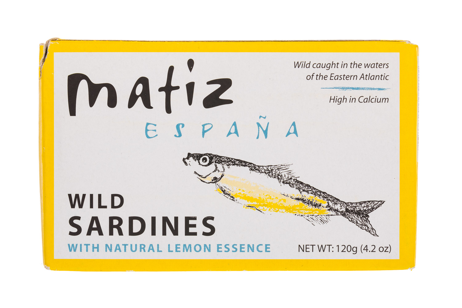 Wild Sardines with Natural Lemon Essence