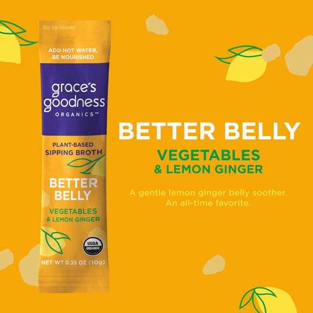 Better Belly - Vegetables & Lemon Ginger