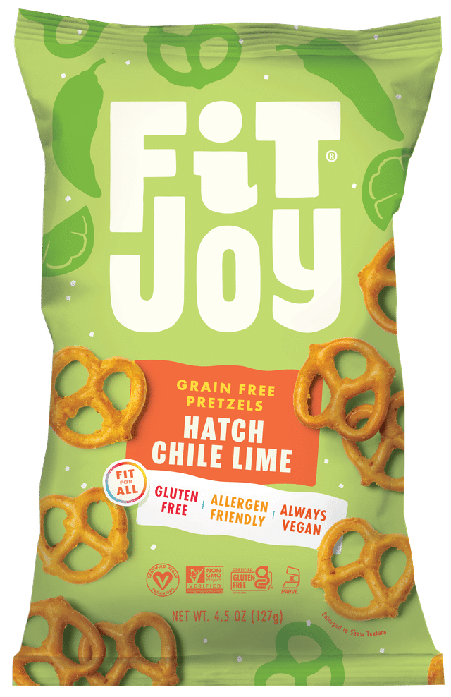 FitJoy Grain Free Hatch Chile Lime Pretzel Twists