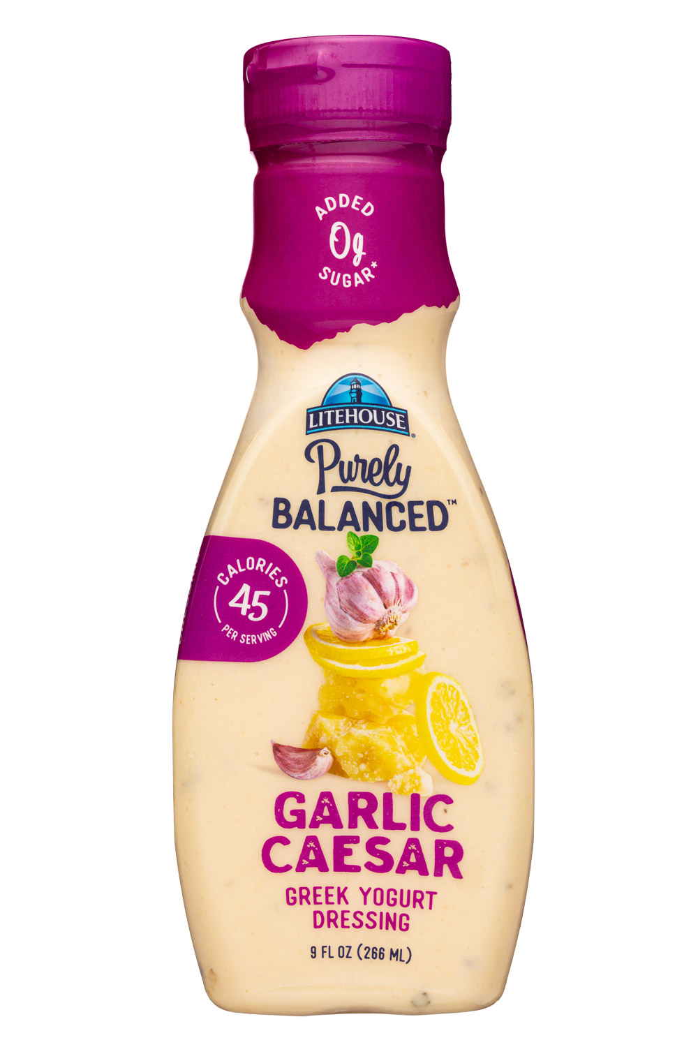 Garlic Caesar Greek Yogurt Dressing NOSH
