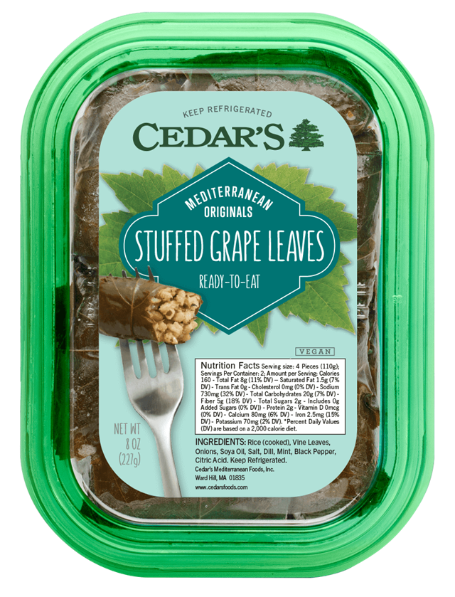 Cedar's Stuffed Grape Leaves Salad 8 oz