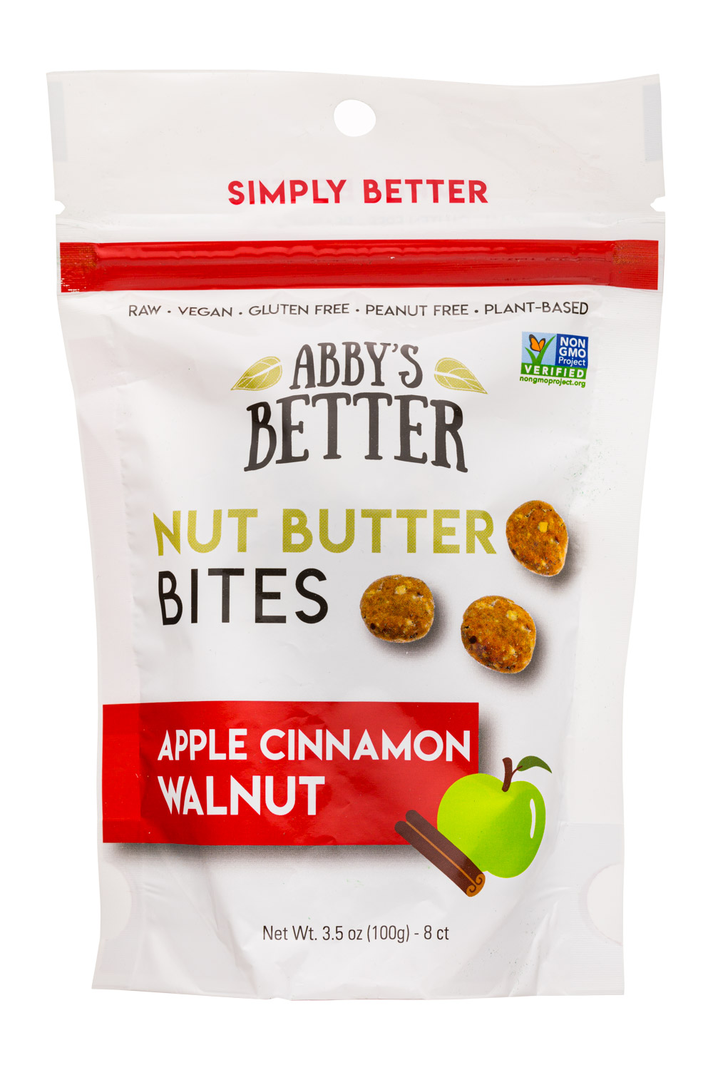 Apple Cinnamon Walnut Nut Butter Bites