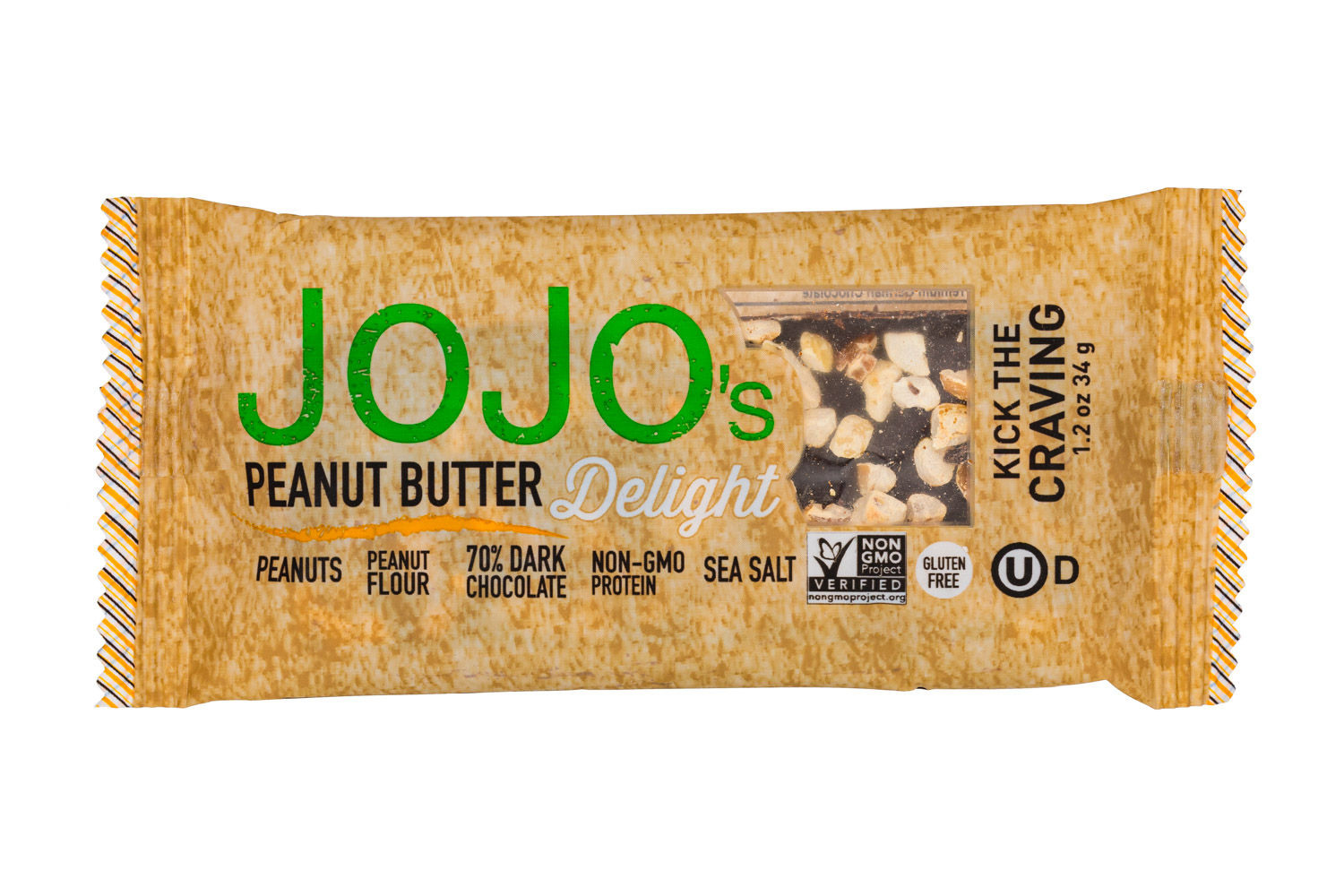 Jojo S Peanut Butter Delight Bar 1 Unit Nosh Com