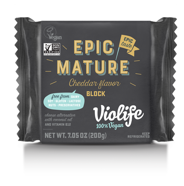 Violife EPIC Mature Cheddar Flavor Block