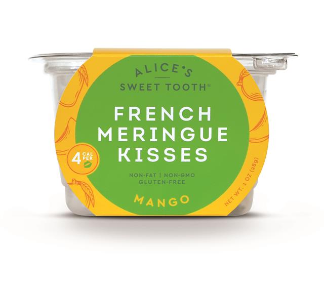 French Meringue Kisses Mango