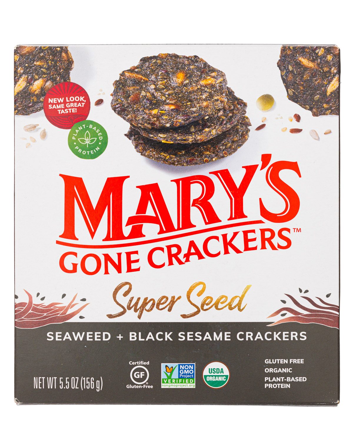 Seaweed + Black Sesame Crackers 2021