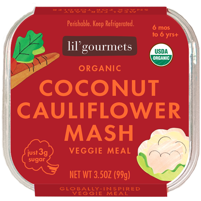 Organic Coconut Cauliflower Mash