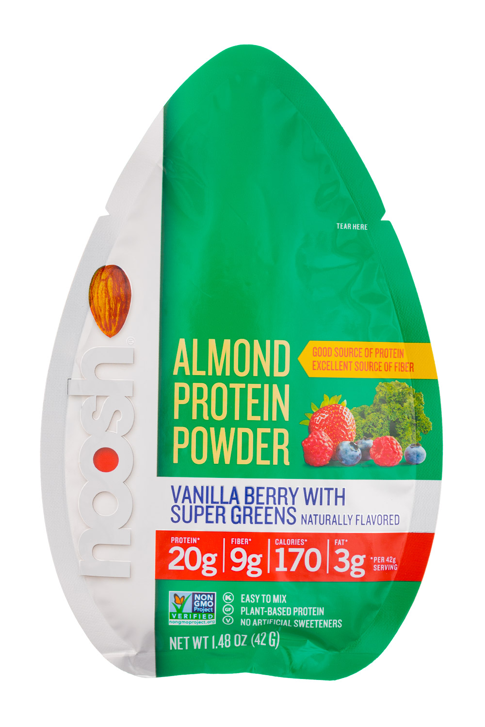 Vanilla Berry with Super Greens Protein Powder