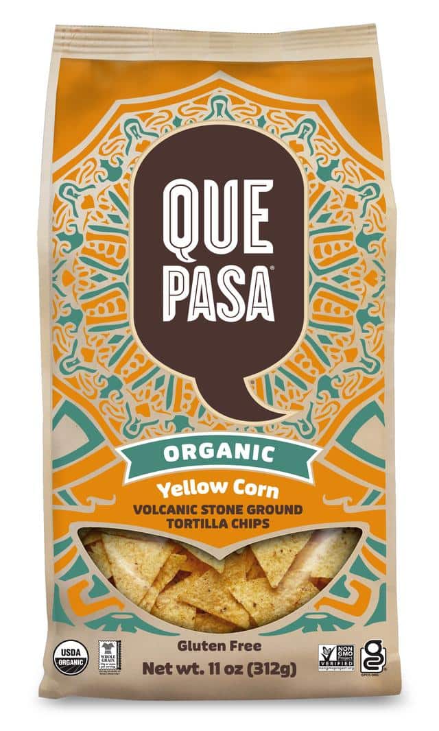 Que Pasa Organic Yellow Corn Tortilla Chips