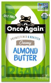 Organic Creamy Roasted Almond Butter squeeze pack