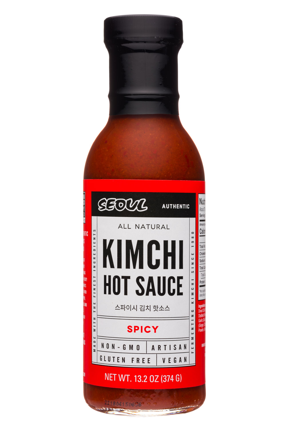 Lucky Foods Seoul Spicy Kimchi Hot Sauce 