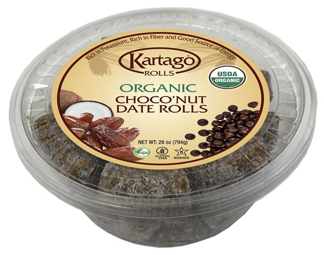 Organic ChocoNut Date Rolls - 28oz