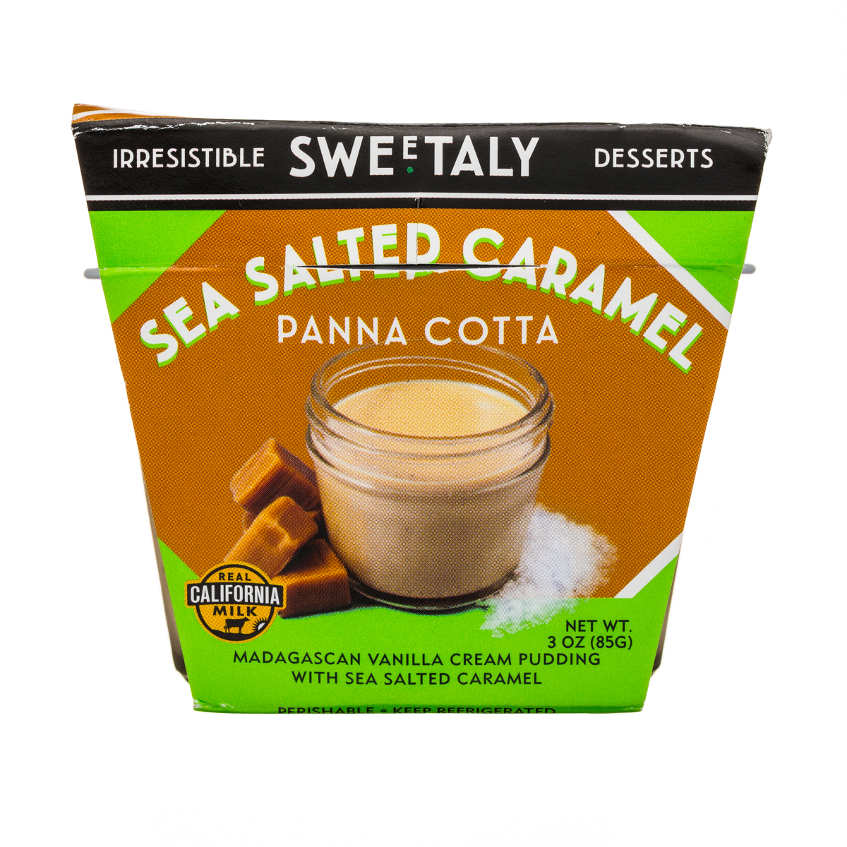 Sea Salted Caramel Panna Cotta
