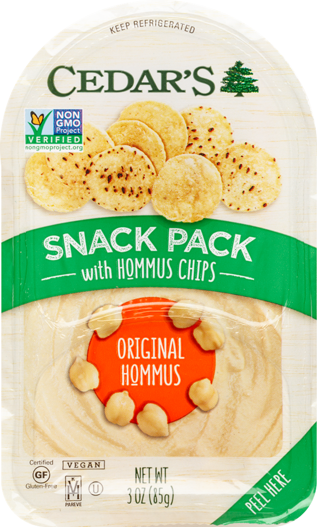 Snack Pack with Original Hommus Chips 3 oz