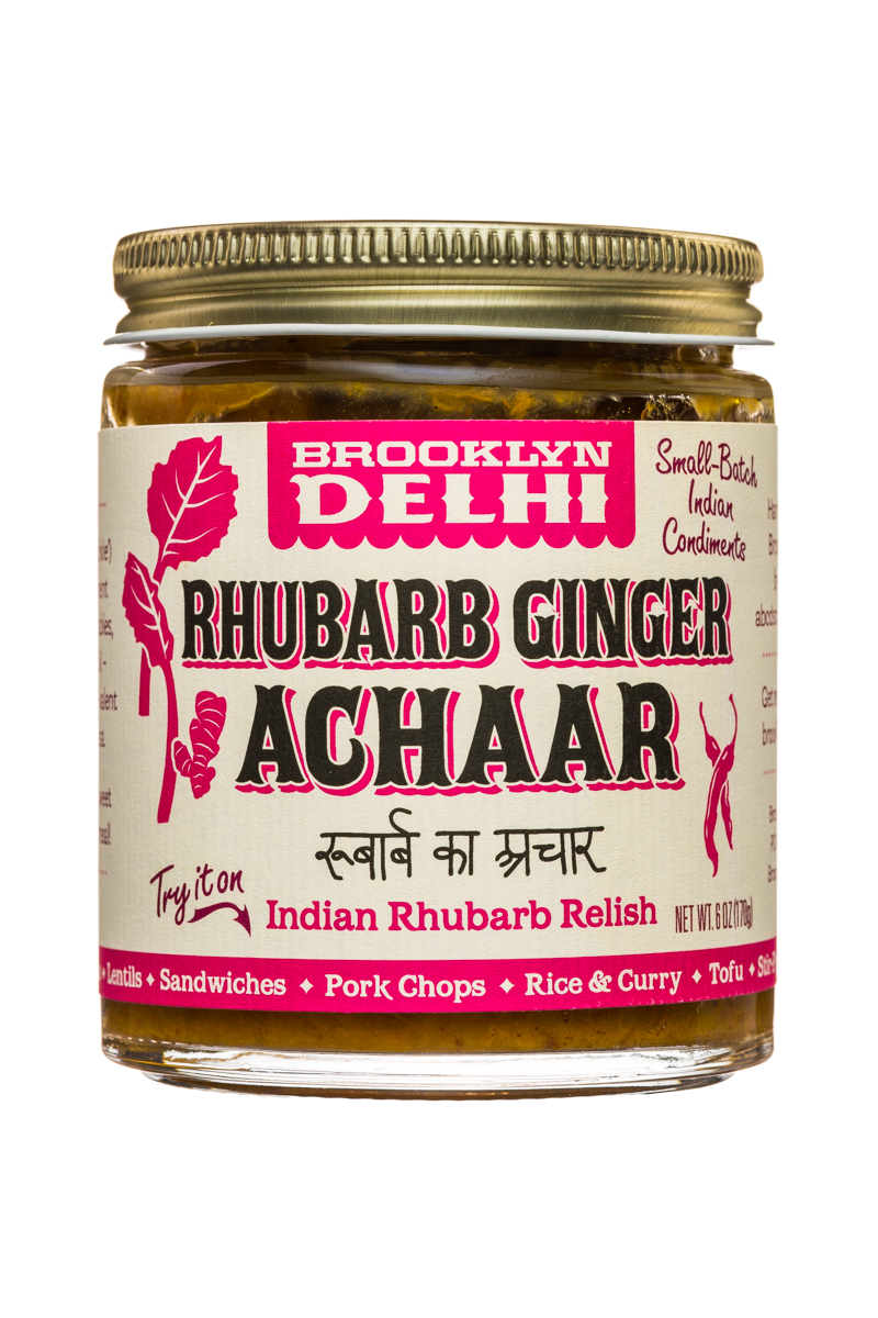Rhubarb Ginger Achaar