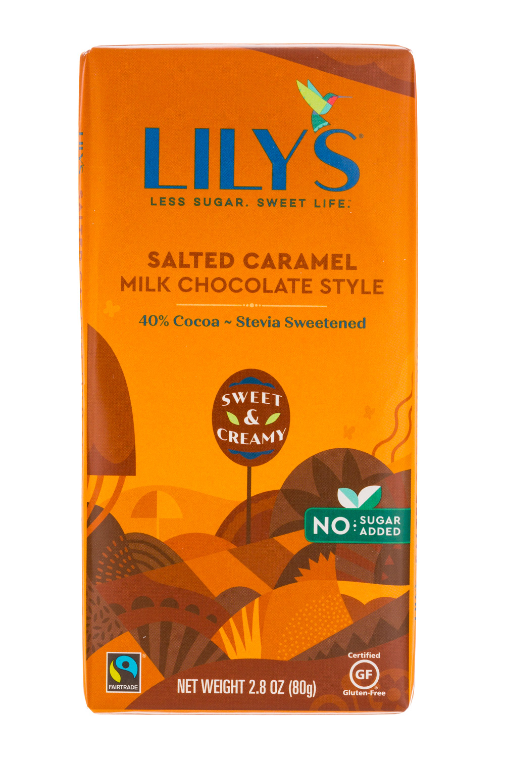 LILY'S Crispy Rice Dark Chocolate Style Bar, 3 oz