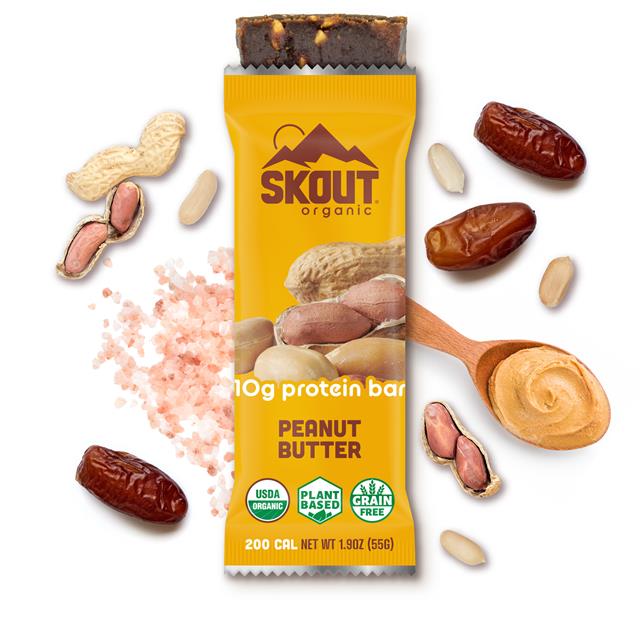 Skout Organic Peanut Butter Protein Bar