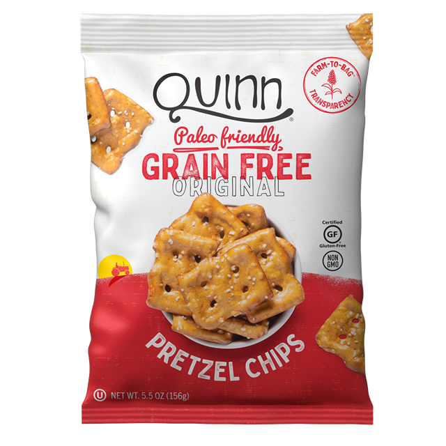 Paleo Friendly, Grain Free Original Pretzel Chips