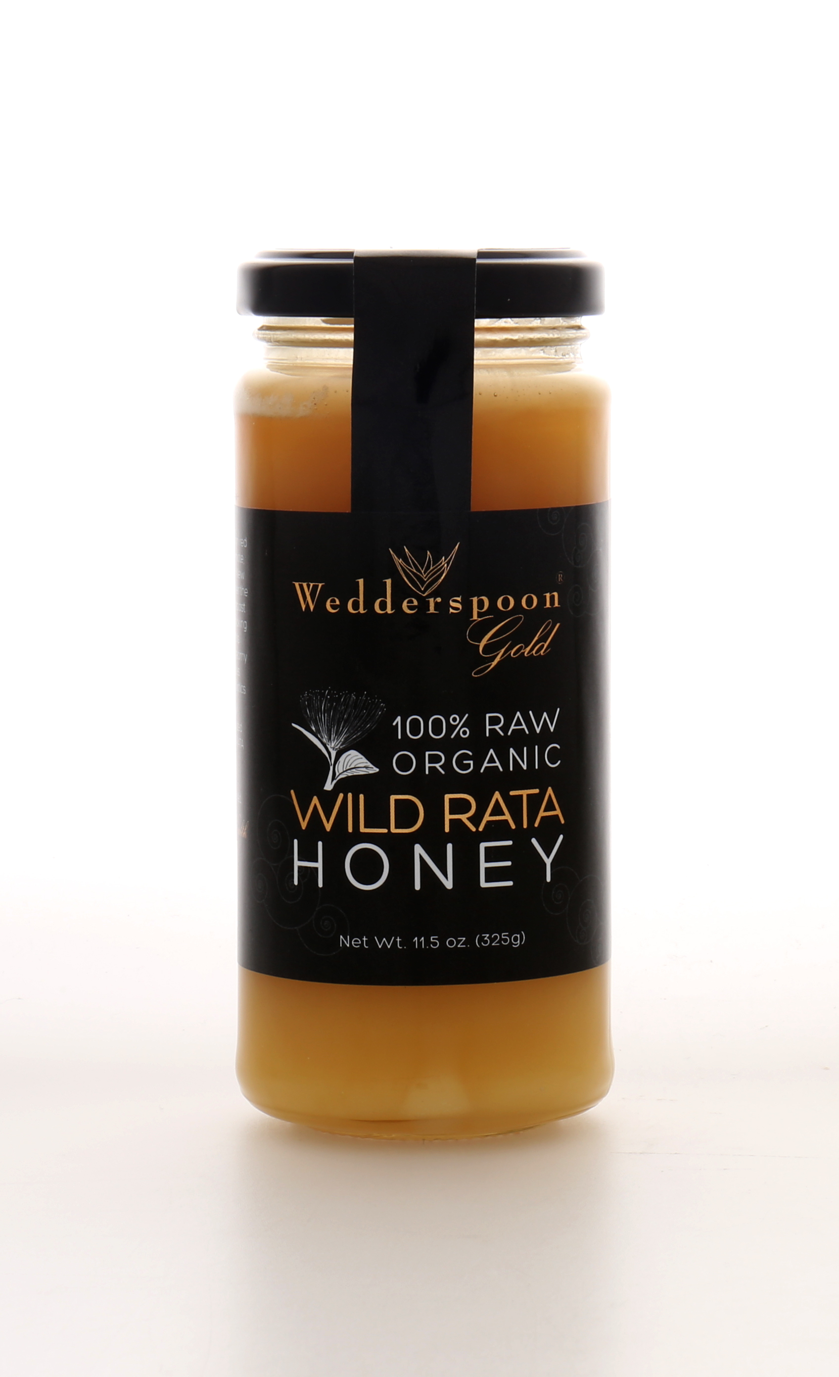 Gold 100% Raw Organic Wild Rata Honey