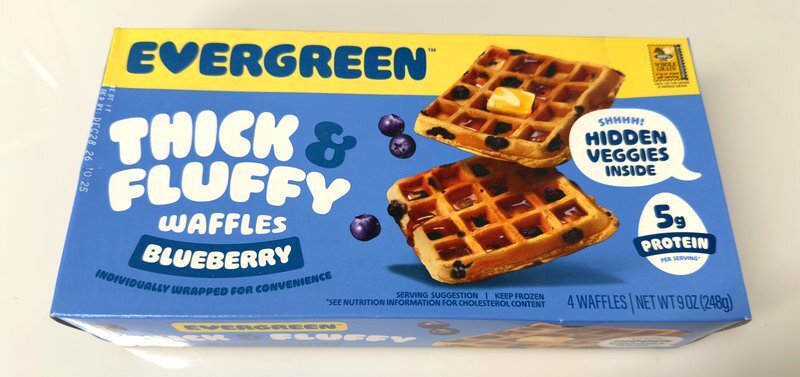 Thick & Fluffy Waffles Blueberry