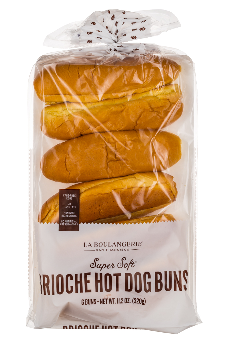 Brioche Hot Dog Buns